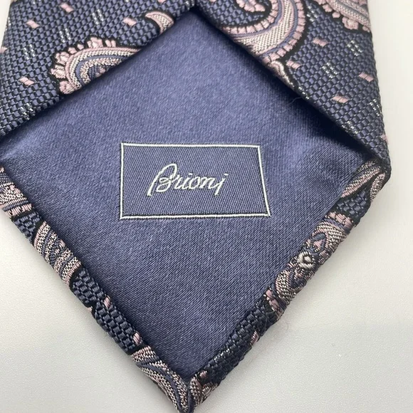 Brioni - Paisley Silk tie - Like new - Picture 4 of 6
